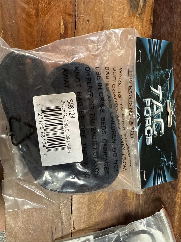 Tac Force Universal Single Point Tactical Adjustable Sling Strap - BLACK S86124