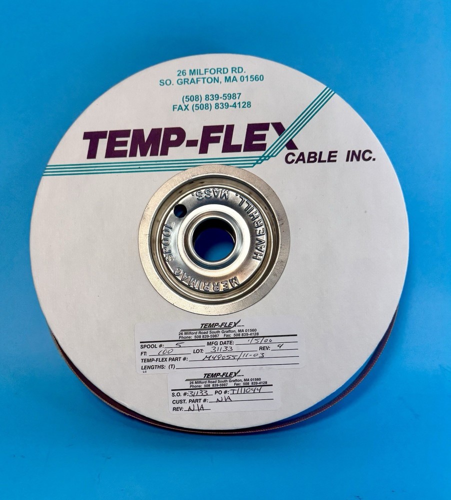 TEMP-FLEX Spool # 5 M49055-11-03 Rev 4 100 Ft