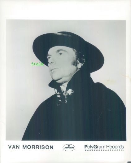 Press Photo: VAN MORRISON 8x10 B&W