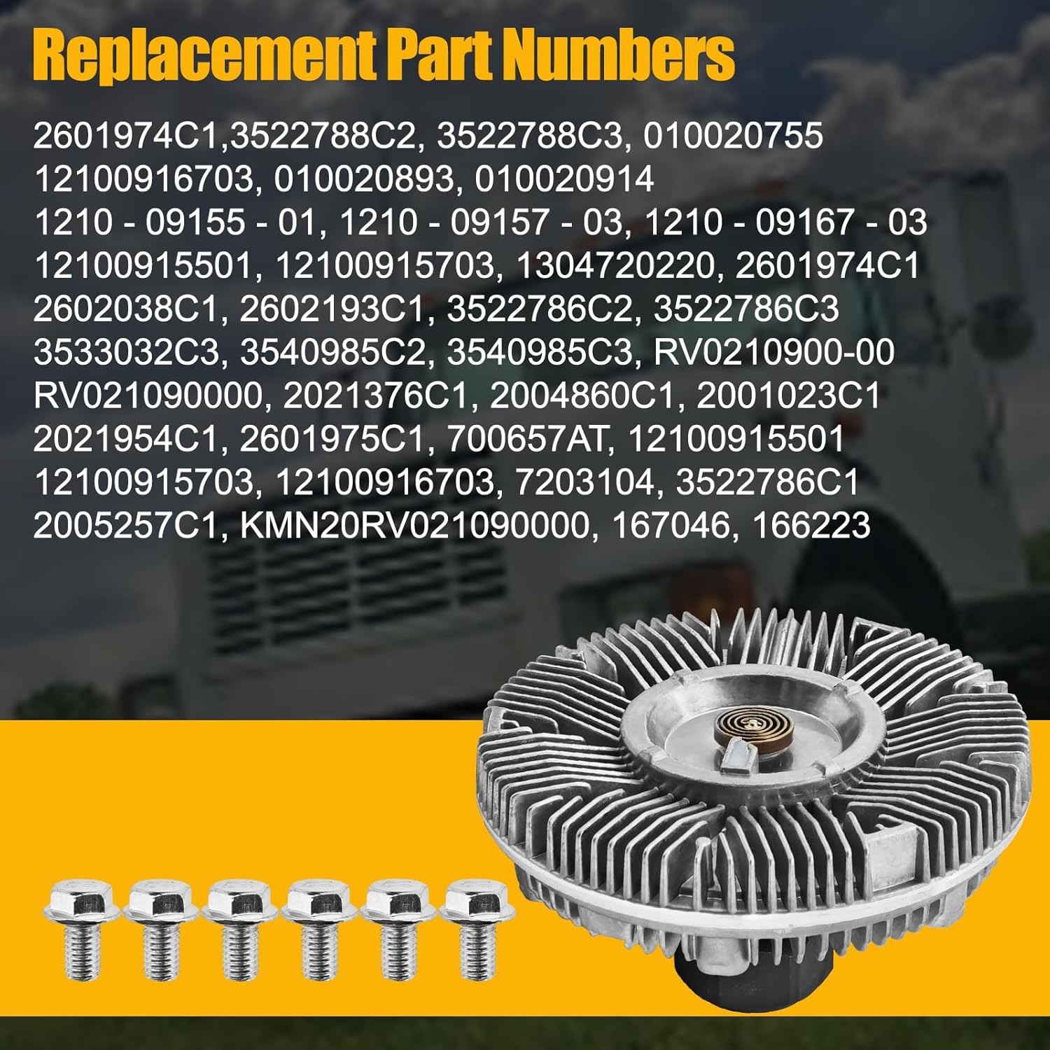 010020755 Fan Clutch For International DT466E P/N 2601974C1 3522788C2 3522788C3
