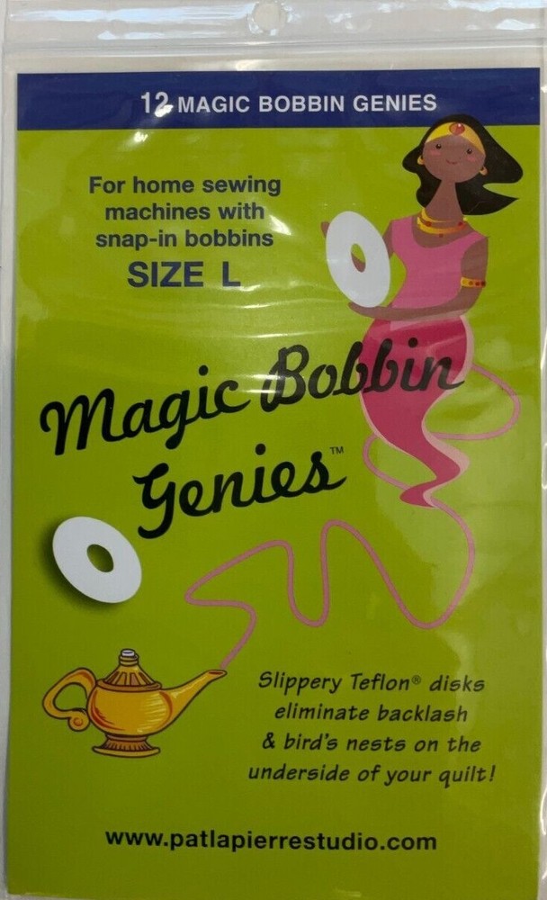PAT LAPIERRE STUDIO #DG12 MAGIC BOBBIN GENIES - SIZE L