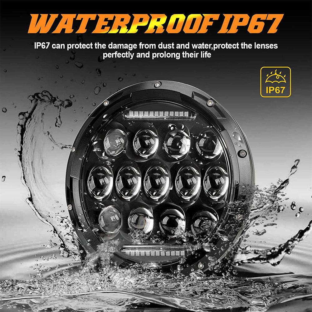 For Suzuki Intruder Volusia VS VL 700 800 1400 1500 Boulevard LED Headlight Kit