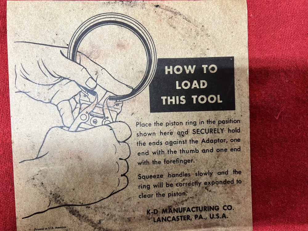 KD880 PISTON RING EXPANDER INSTALLATION TOOL