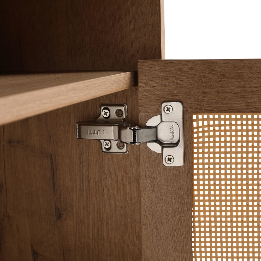Vanity Cabinet Without Sink Features Soft-Close Doors Floating Design