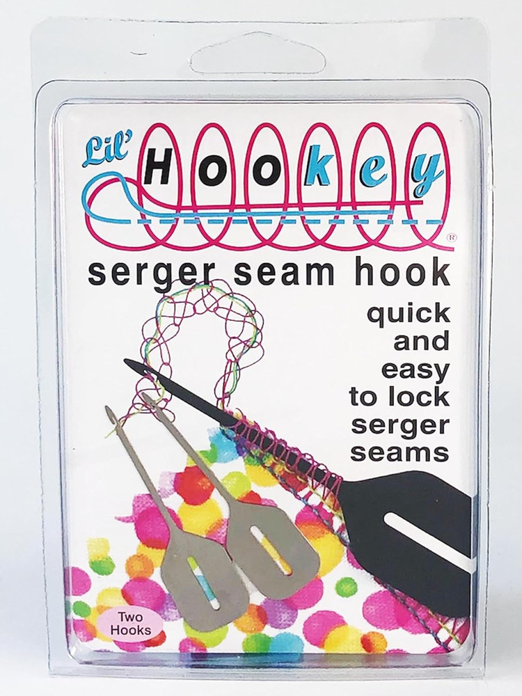 Hookey Serger Seam Hook - Efficient Solution for Loose Thread Tails, Ensures ...
