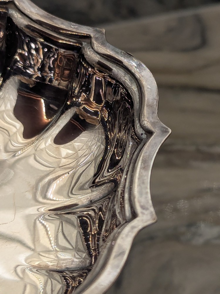 Chippendale International Silver Compote Pedestal Bowl Signed c1930's