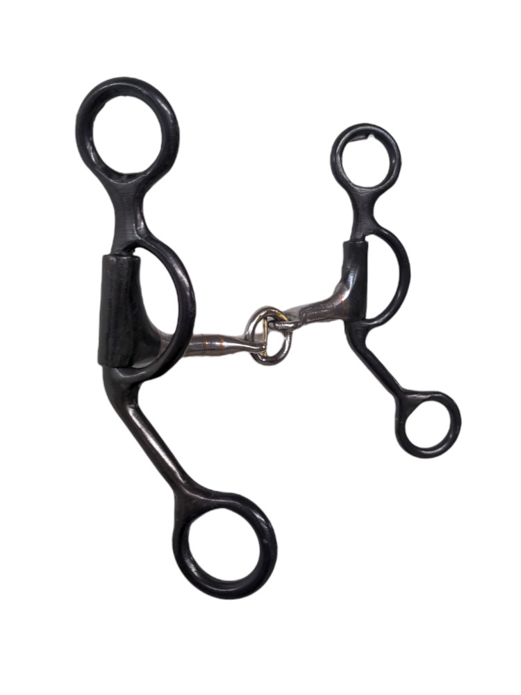 Dutton Bits Short Swept Back Three Piece Lifesaver with Copper Inlay