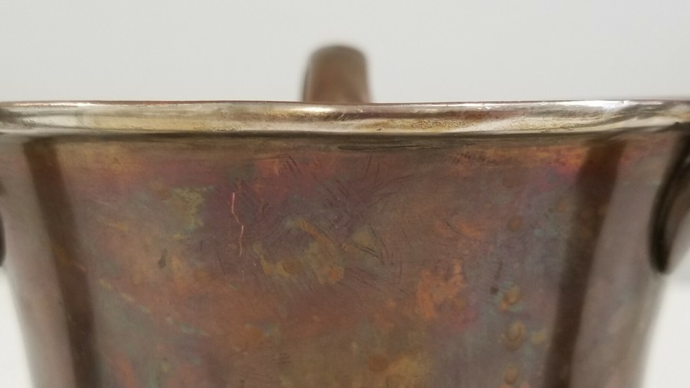 GORHAM MIXED METAL 3 HANDLE CUP