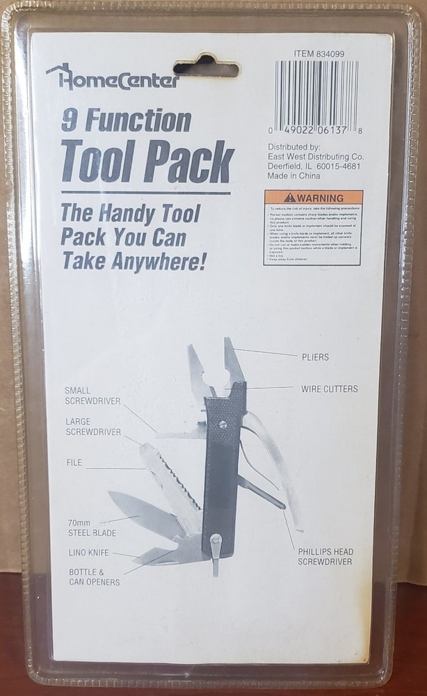 HOMECENTER 9 FUNCTION TOOL PACK