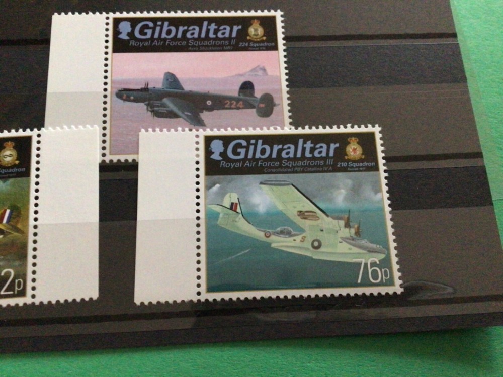 Gibraltar 2013 mint never hinged stamps Planes A15367