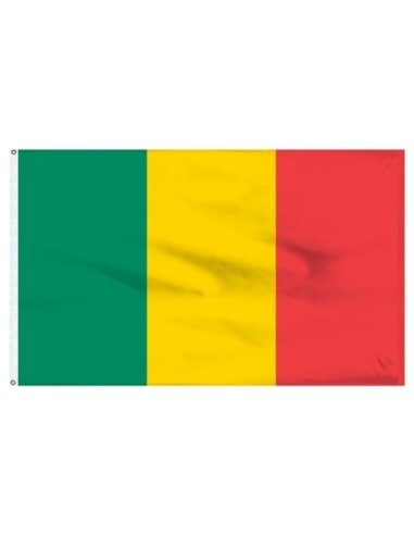 Mali 2' x 3' Indoor Polyester Flag
