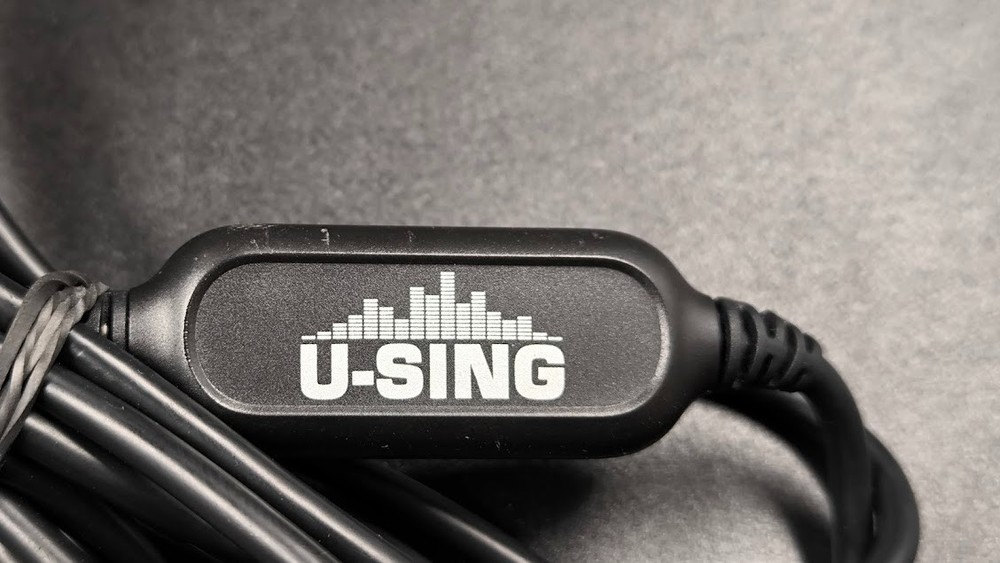 U-Sing Microphone Used Working Black