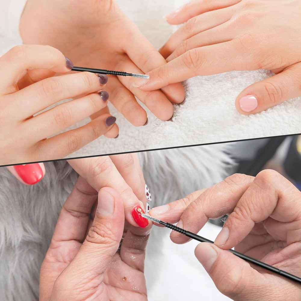 200 Pcs Disposable Micro Applicator Brush, Precision Lint Free Micro Swabs for E