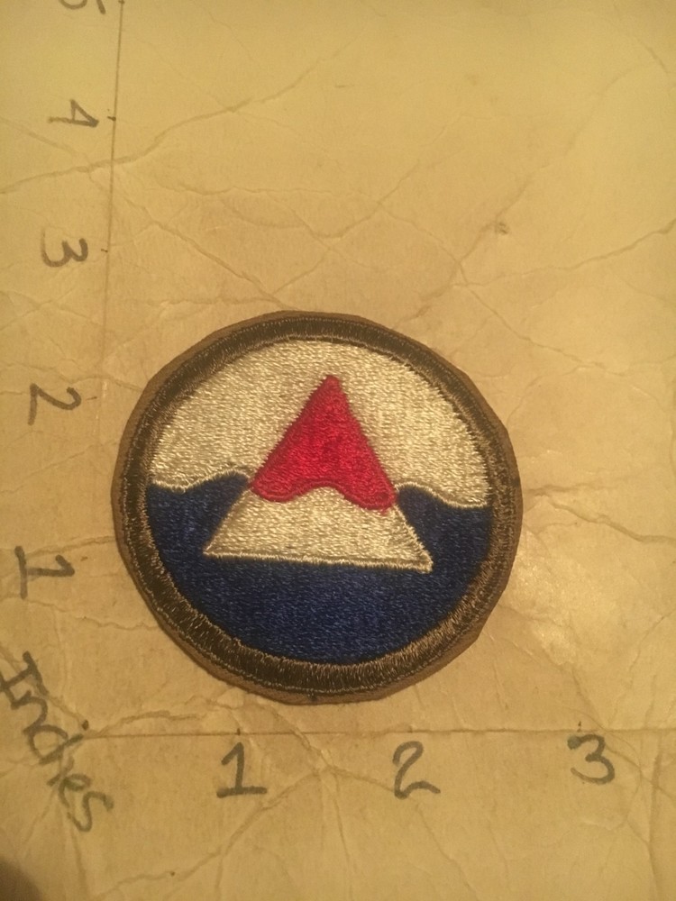 WW2 to Korea era US Army Iceland Base Command c/e Patch 8/9/25 no glow
