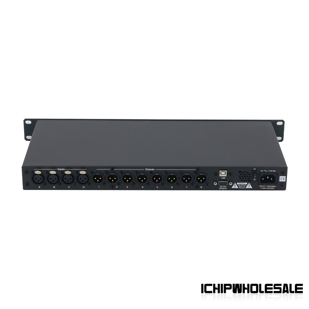 4.8SP 4 In 8 Outp Digital Speaker Audio Processor Audio Effector for DriveRack