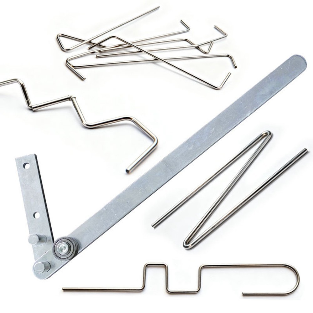 Manual Bending Machine 1-10mm Iron/Steel/Copper Wire Angle Bender Tool6630