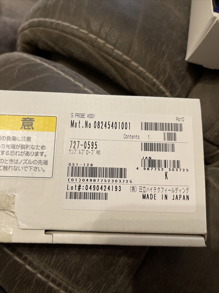 Hitachi Roche Nozzle Probe Assembly 727-0595