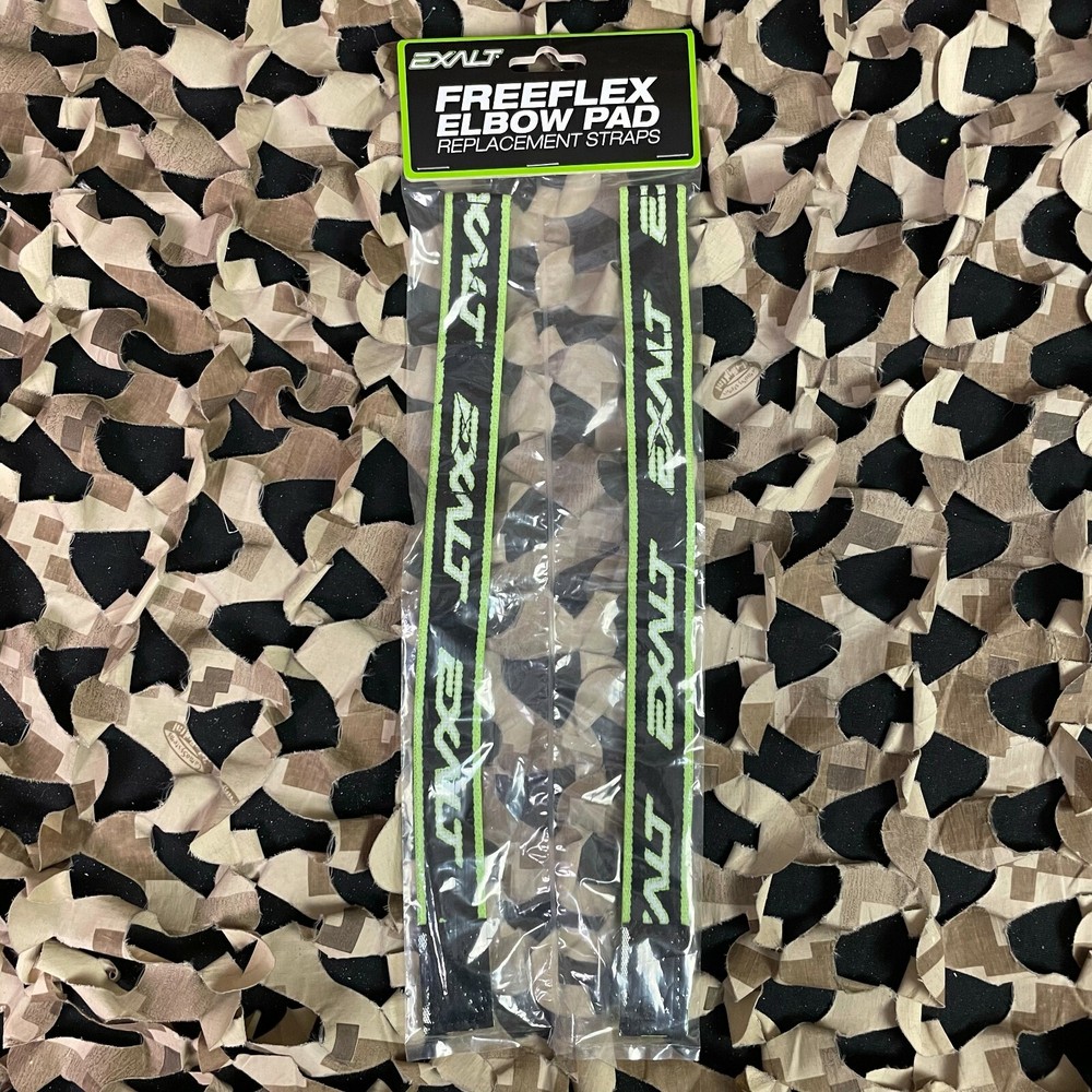 NEW Exalt Elbow FreeFlex Replacement Straps - Black/Lime