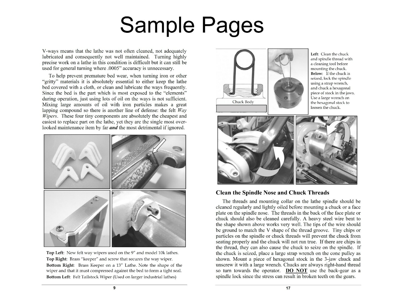 New!! ● Basic Maintenance for the Vintage South Bend Lathe ● All Models 9" - 16"