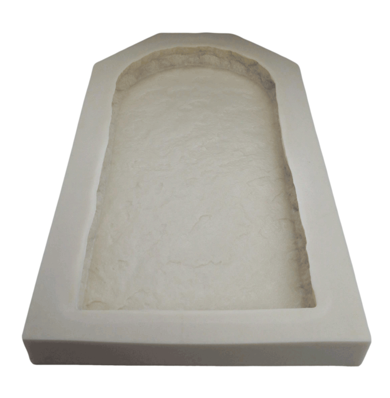 Rubber Molds for Concrete, Headstone Mold for Pets, 24.5" L x 12" W x 2" D