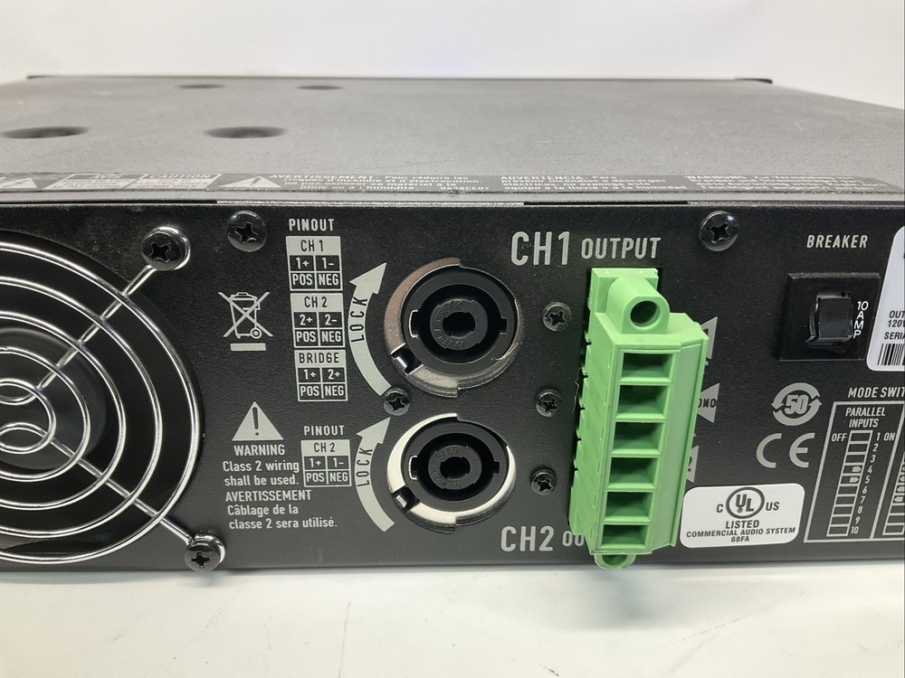QSC CMX 300Va Professional Amplifier