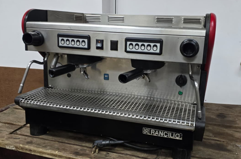 Rancilio 2 Group Espresso Coffee Machine Automatic Control Volumetric