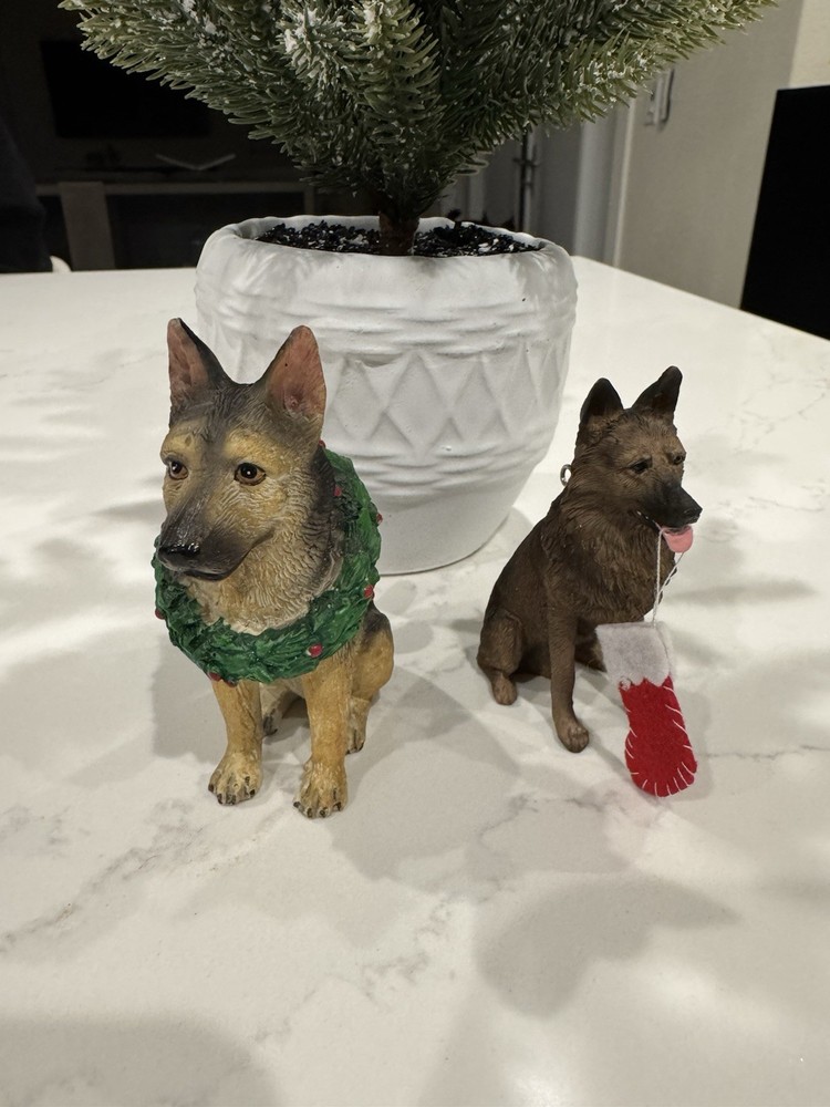 German Shepherd Dog Figurines