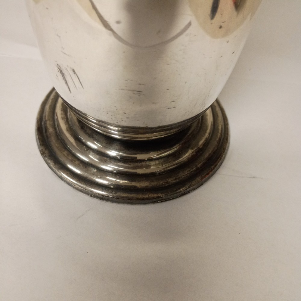 MODERNIST MCM SILVER PLATE TROPICAL MARTINI PITCHER INTERNATIONAL SILVER #8143