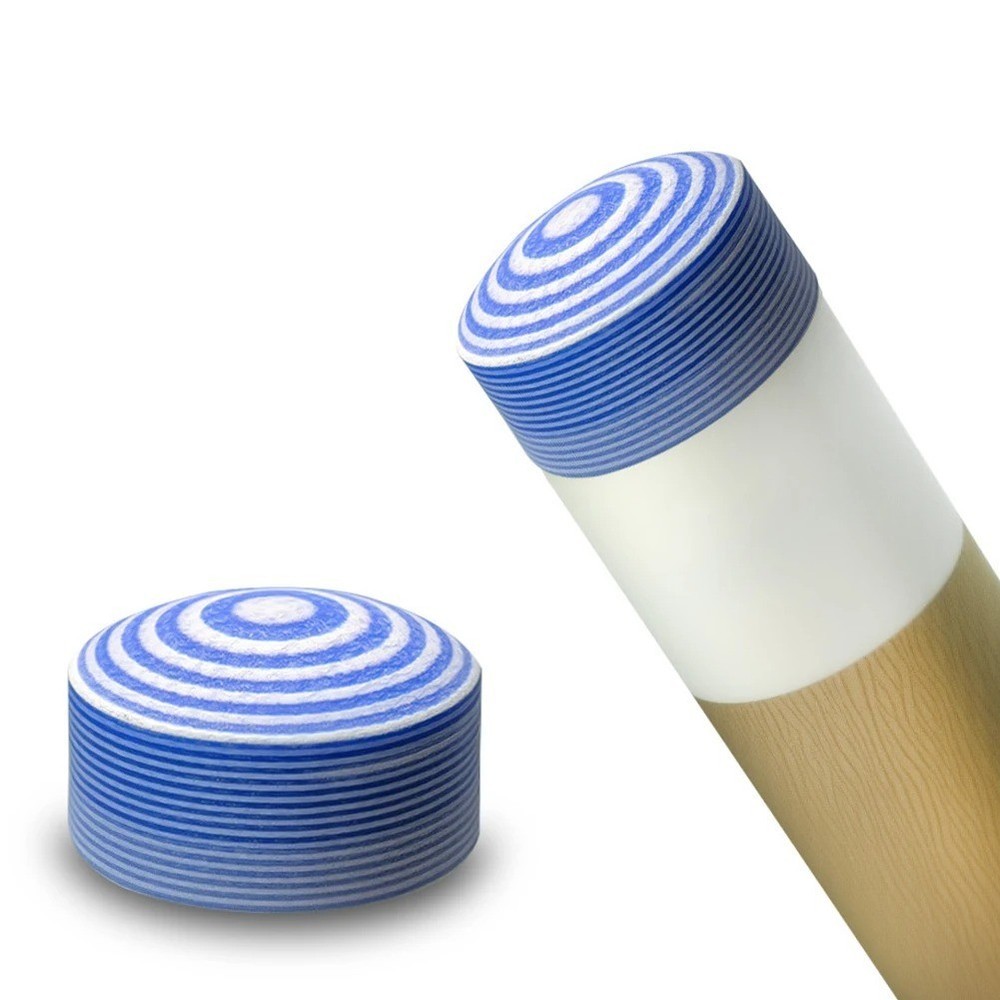 14mm Pool Cue Tip Multi-Layer Glue On Break Jump Billiard Cue Accessory