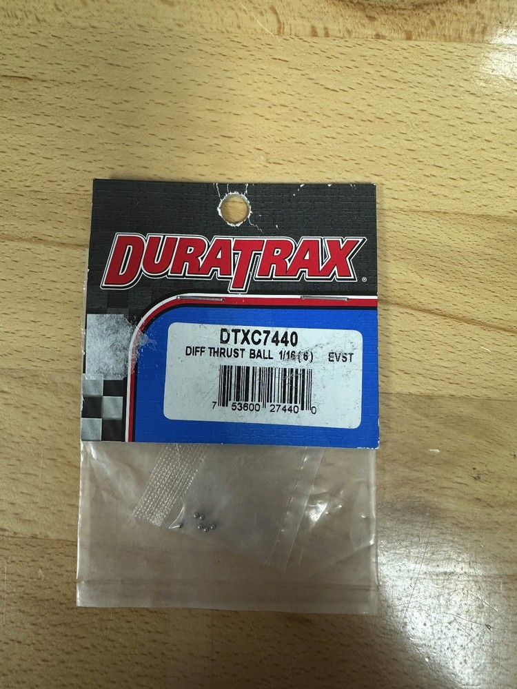 DURATRAX DTXC7440 DIFF THRUST BALL 1/16 (6) EVST