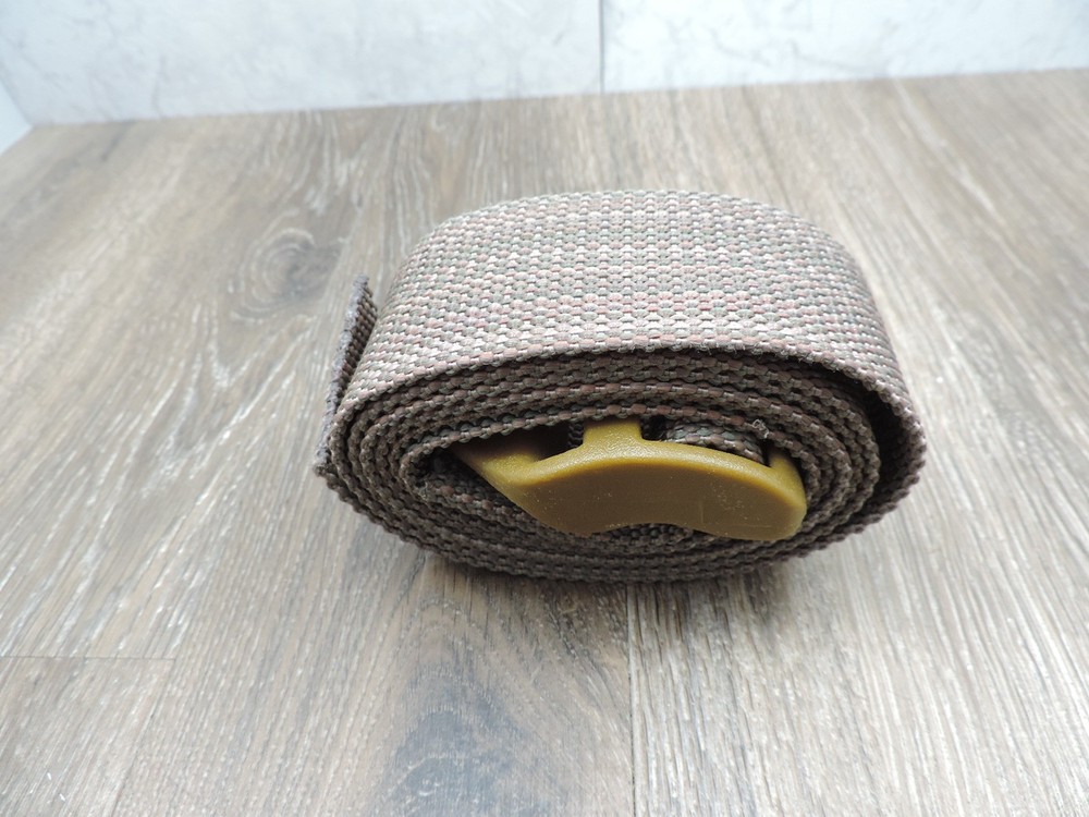 2" Brown Nylon Adjustable Web Belt 61" Length