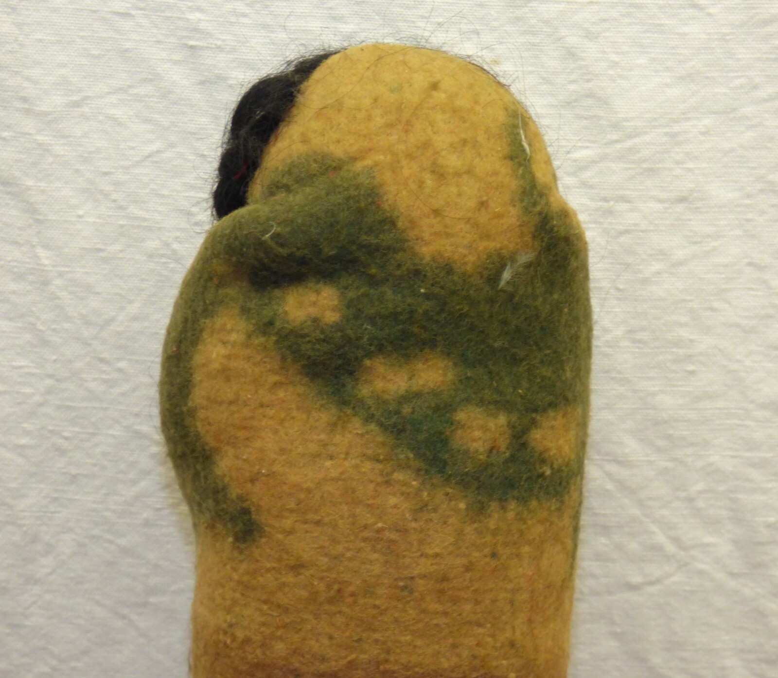 Skookum Dolls 10" Male & 9" Female w/ Taped Feet Side Glancing Eyes Vintage Pair