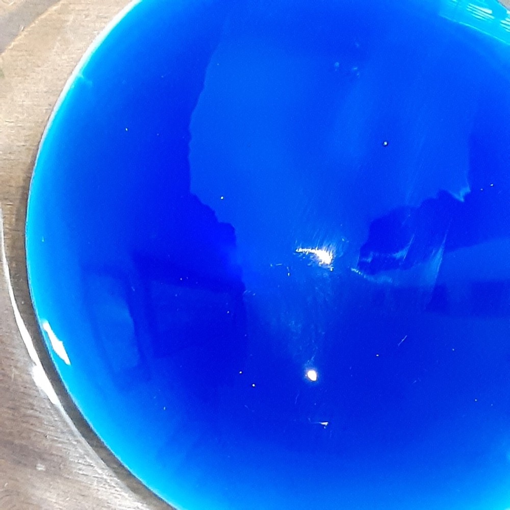 Shaun Weisbach - Hand Blown Glass Dish - (Signed & Dated)