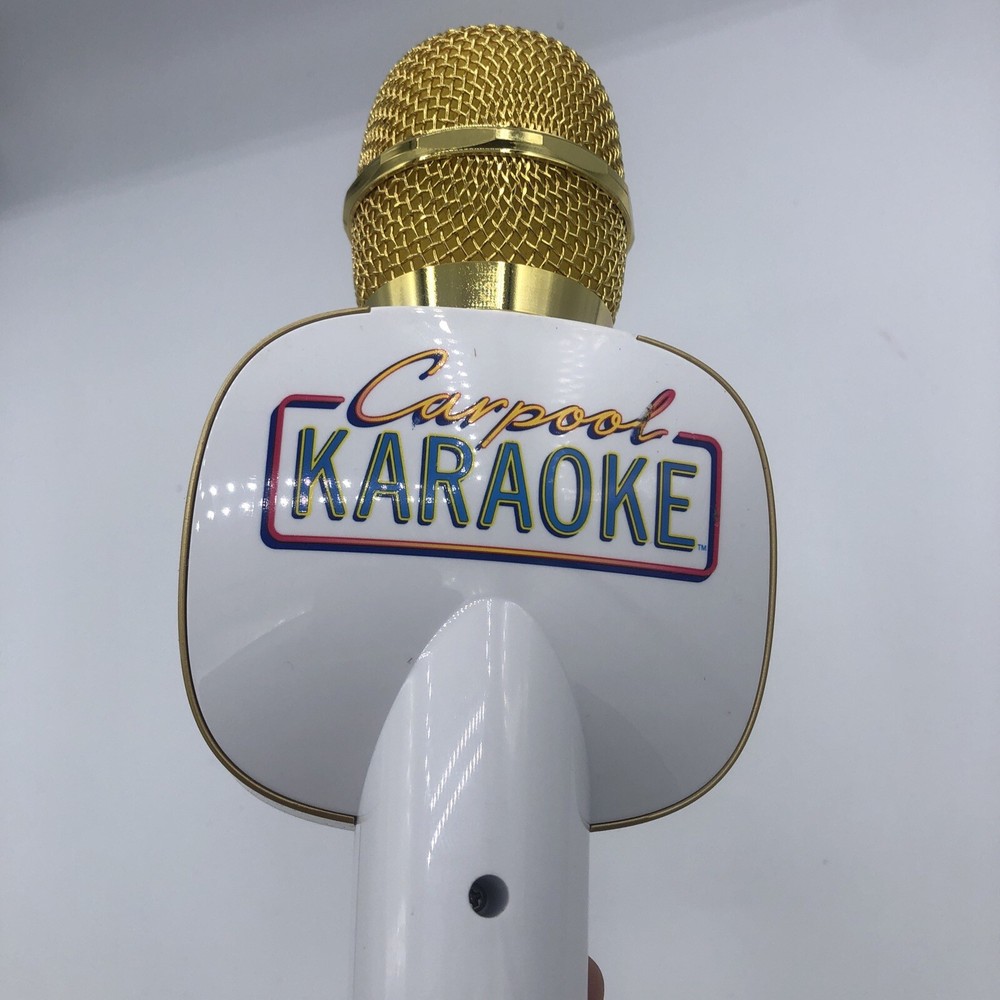 Carpool Karaoke Singing Machine Mic Tested Works