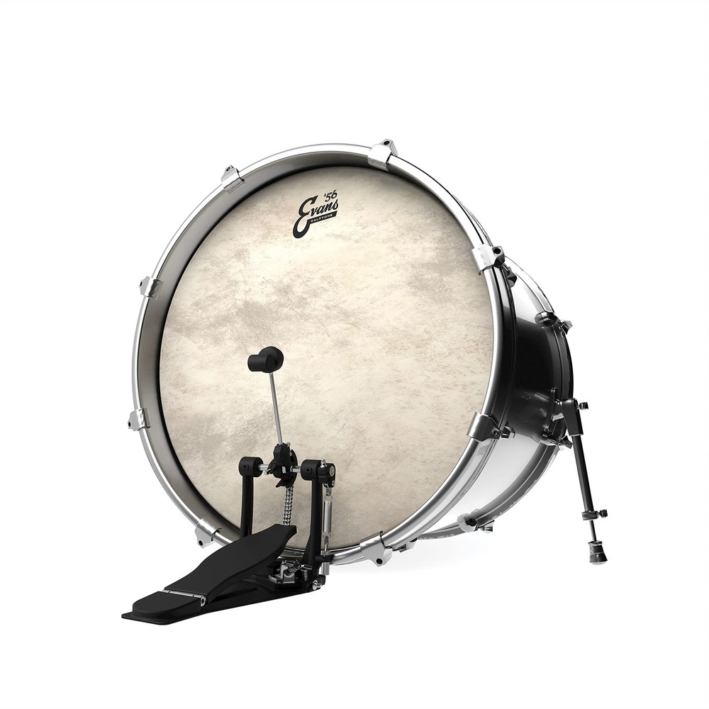 Evans Calftone Bass Drum Head, 18