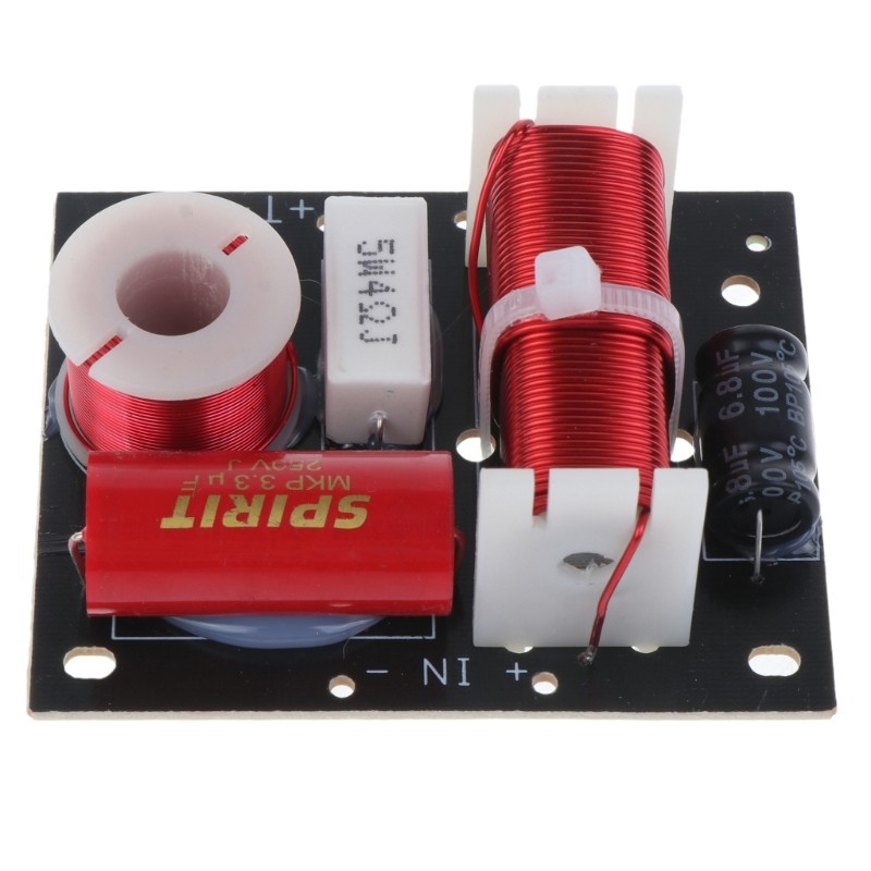 Frequency Divider 2 Way Crossover Filters Speaker Amplifier Home Sound