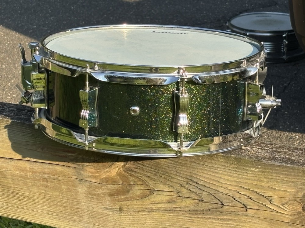 LUDWIG Element Green Sparkle 14” Snare Drum