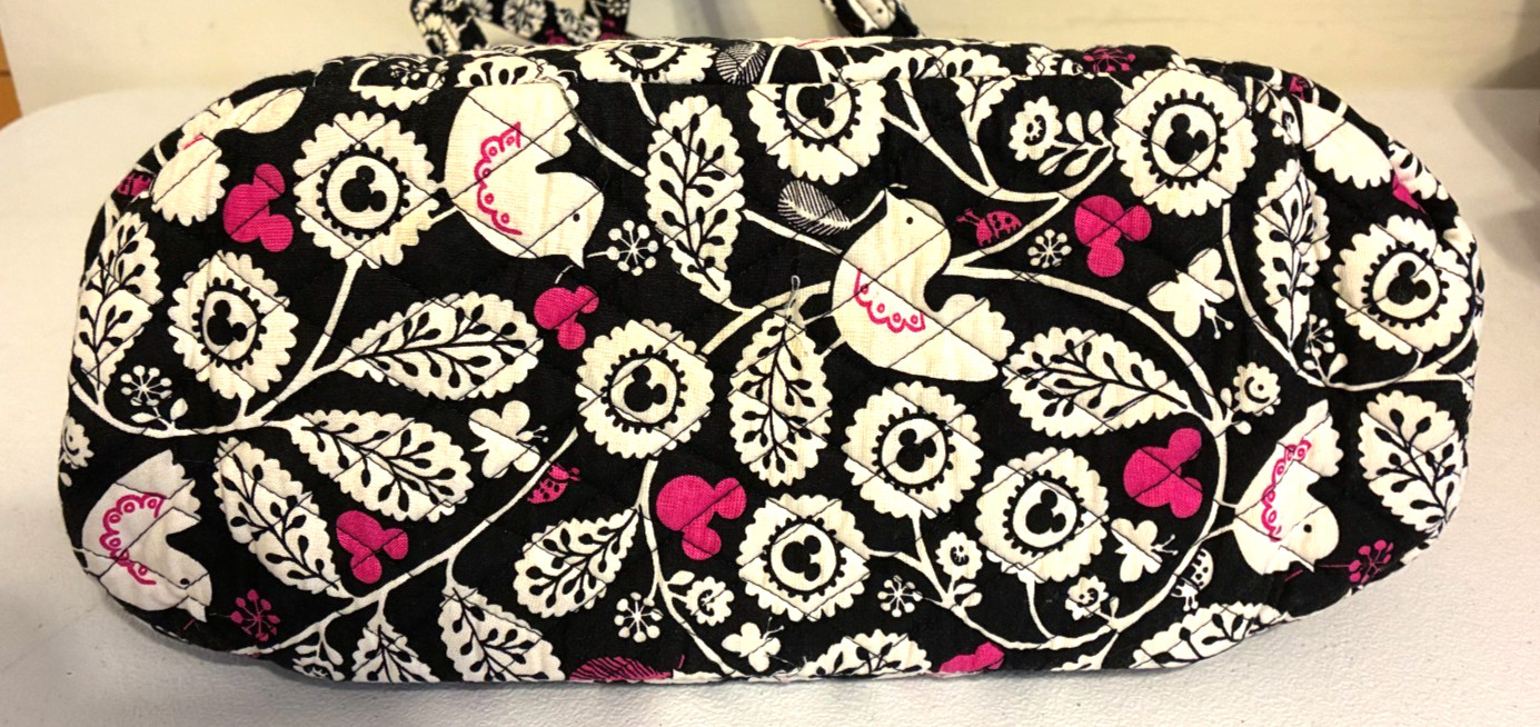 Vera Bradley Disney Parks World Land Mickey Mouse Meets Birdie Toggle Tote Bag