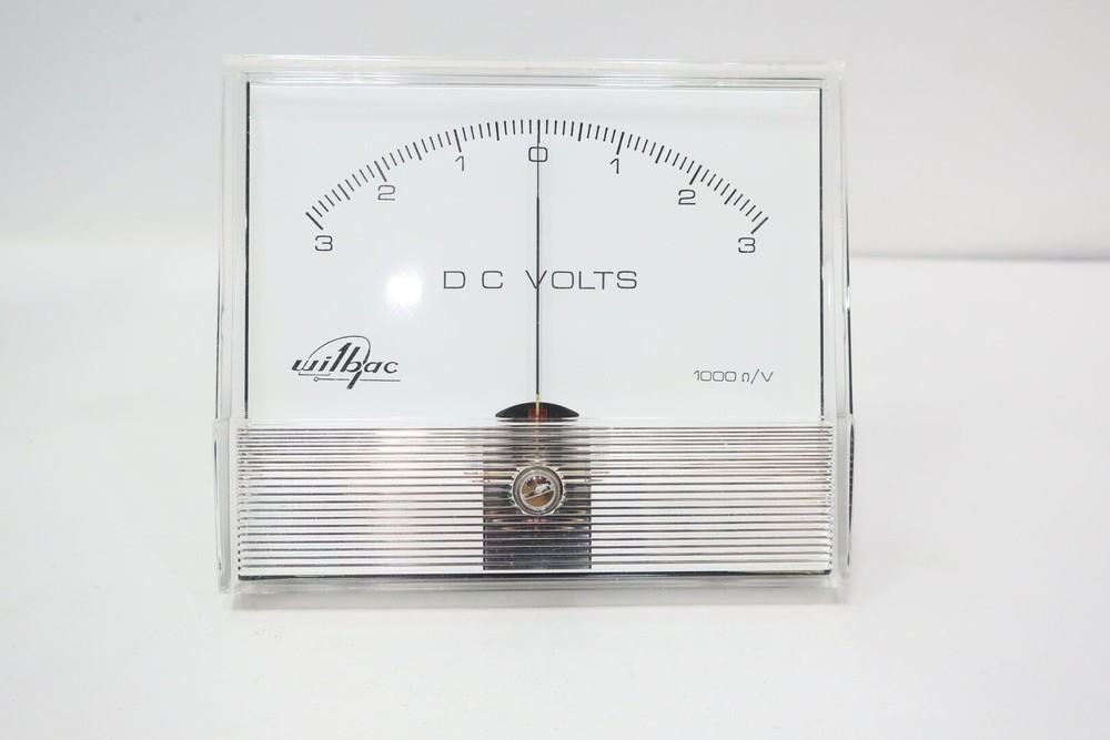 Wilbac 18811 Dc Voltmeter 0-3v-dc
