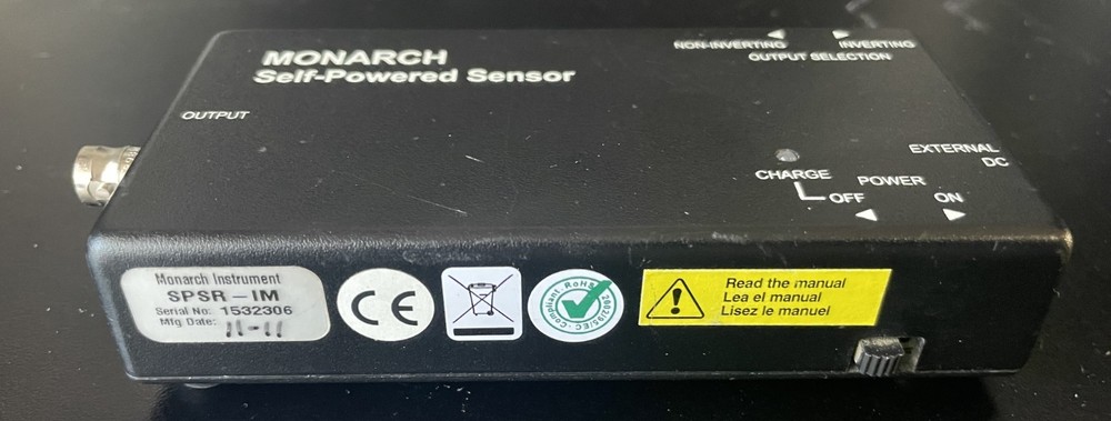 Monarch Optical Keyphasor Tach Pulse System Including Cables & Carrying Case