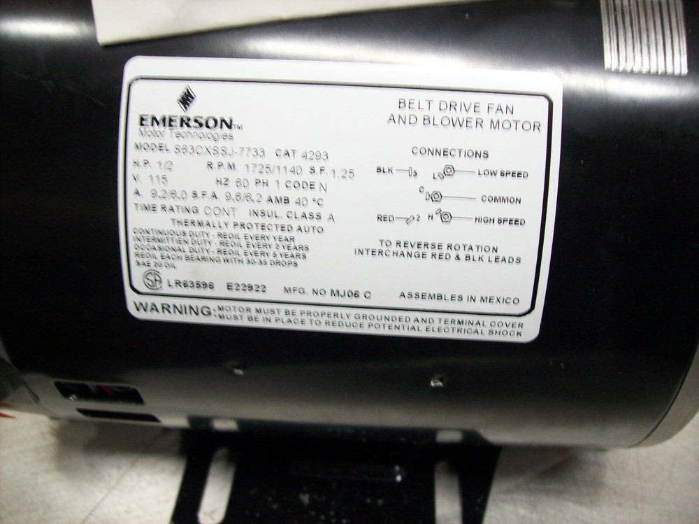 Emerson Motor 4293