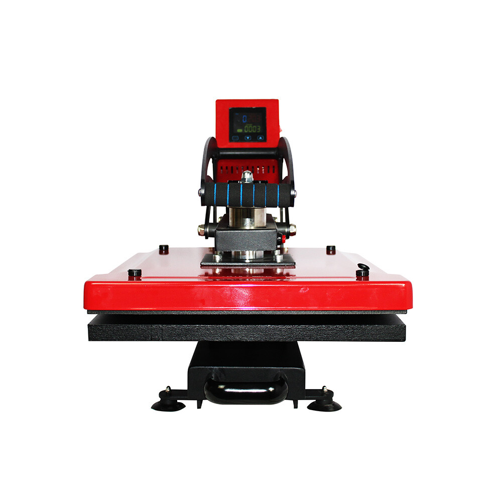 Auto Open 16 x 20 ClamShell Heat Press Machine Vertical Version Slide Out