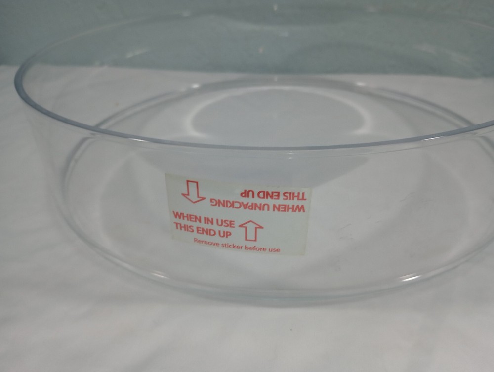 Nuwave Pro Plus Infrared Oven Clear Plastic Extender Ring 20201 Replacement Part