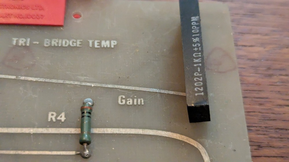 Vintage MDA210 ISSUE 3 TRI‑BRIDGE TEMP Precision Instrumentation Module