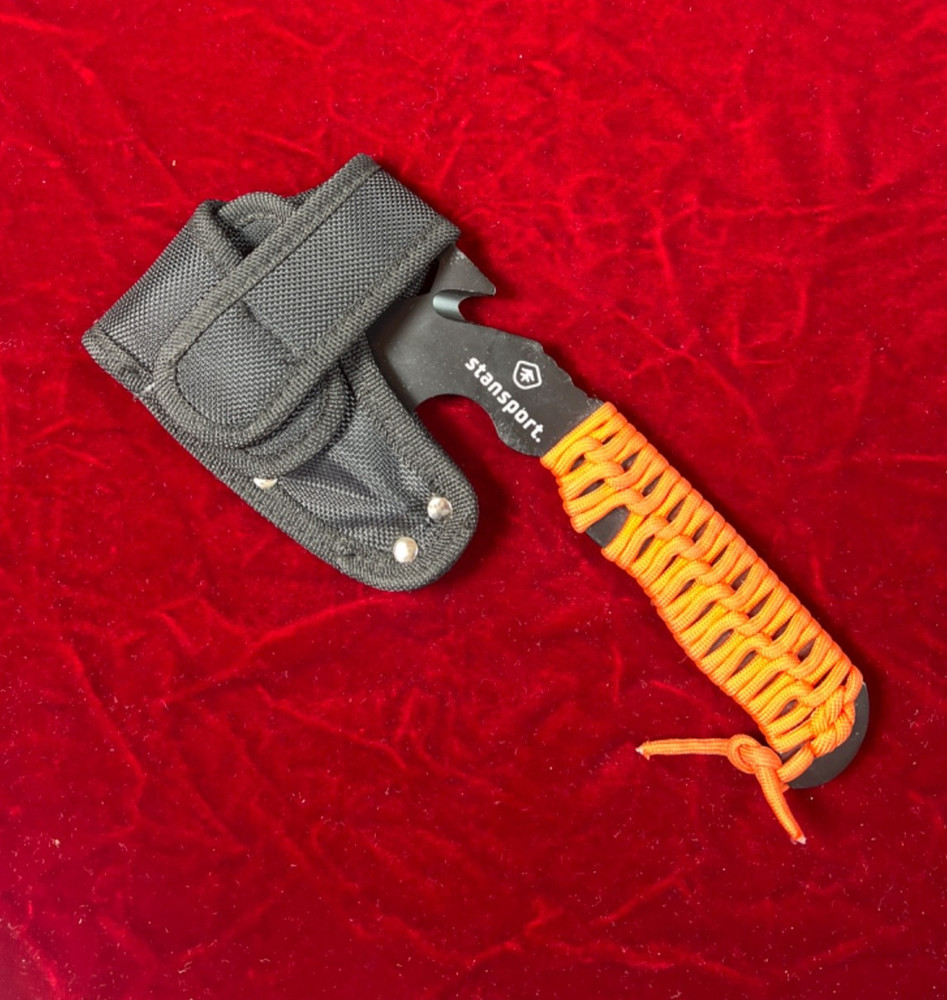 Stansport Para Multi-Tool Hatchet With Case and Fire Starter