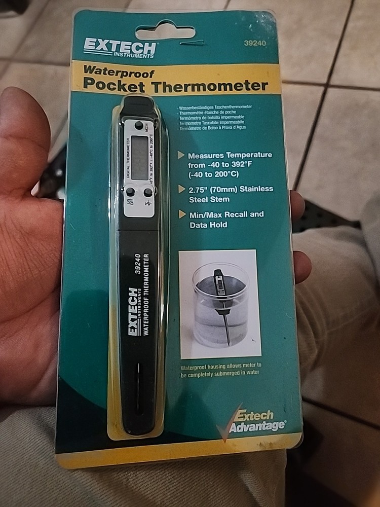 Waterproof Digital Stem Thermometer - 39240