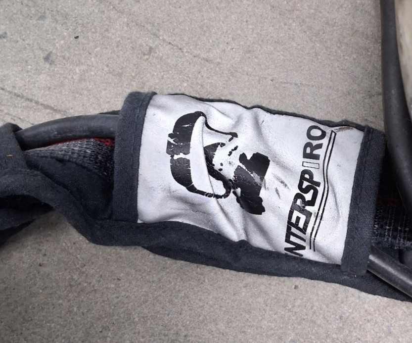 INTERSPIRO SCBA Complete Set – Harness, Gauges, , Mask & 45 Min Air Cylinder