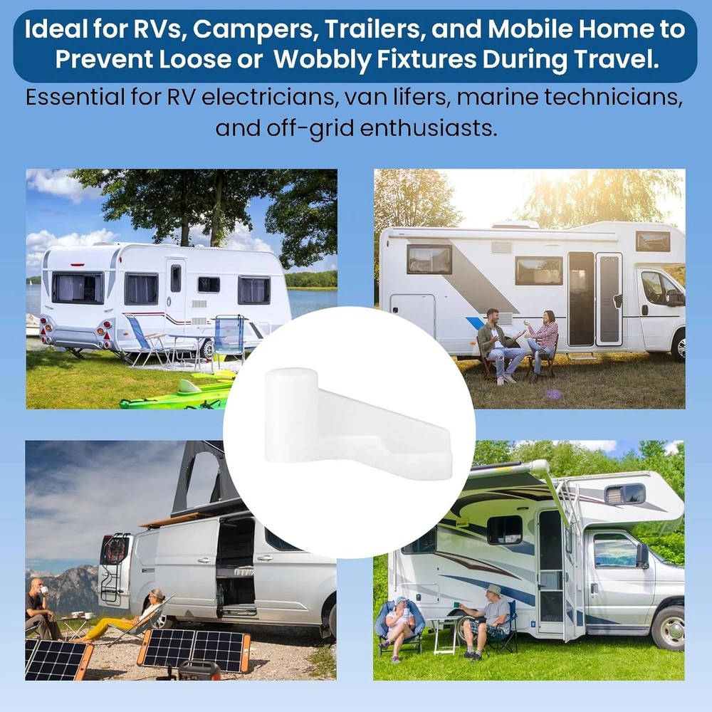 14 Pack Switch Socket Mounting Claws Plastic Outlet Mounting Tabs for Most Stand