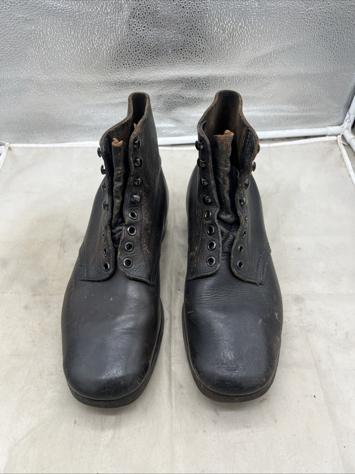 WW2 German Leather Ankle Boots Original (FF536