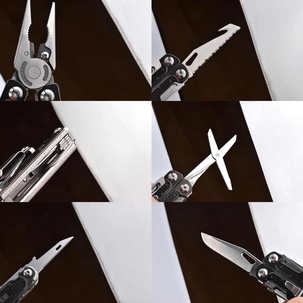 Multitool, Gifts for Men, Foldable & -Locking, Professional Multitool for DIY...